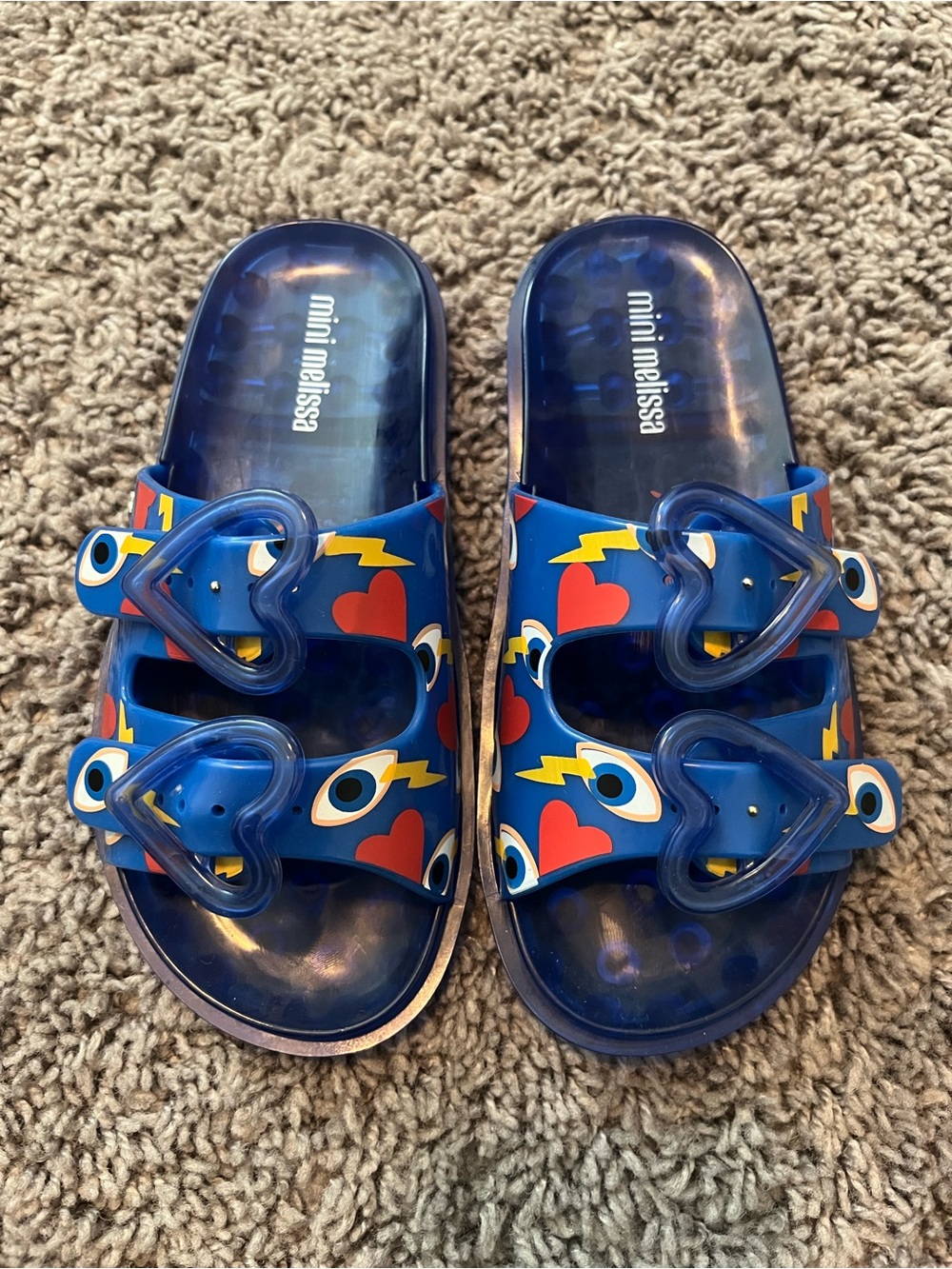 Mini Melissa + Capetos Slides - Size 12